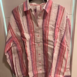 Left on Friday Getaway button down
